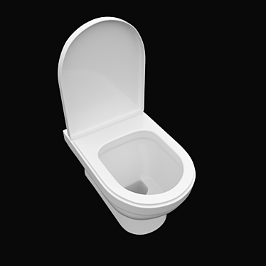 Title: Effortless Flush: Toilet Suspension System 3D model image 1 