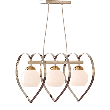 Eternal Elegance Chandelier 3D model image 1 