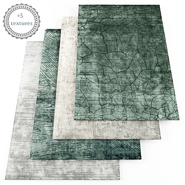 Modern Style Rug Set | 5 Extra Textures | Manufacturer Indicated 3D model image 1 