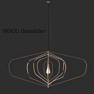 Mogu Pendant Light: 2013 V-Ray Render 3D model image 1 