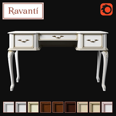 Ravanti Desk №2 - Stylish and Functional 3D model image 1 