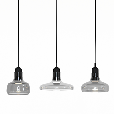 Sleek Nordlux Chrystie Pendant 3D model image 1 