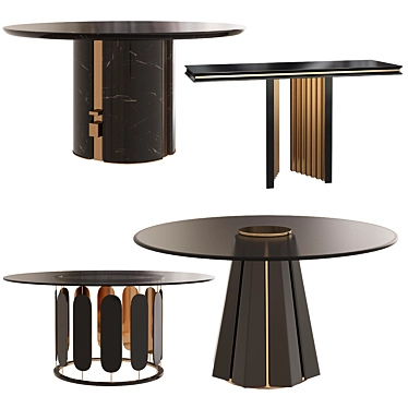 Modern Tables Collection: №5 3D model image 1 