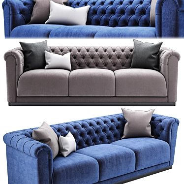 Figaro Classic Sofa 3D model image 1 