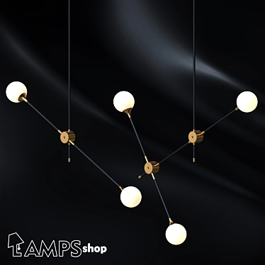 Luxe Illuminate Pendant | Elegant Lighting 3D model image 1 
