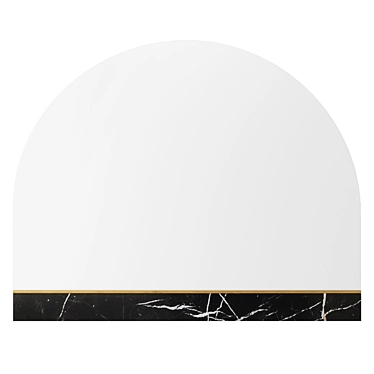 Luxury Marble Mirror 3D model image 1 