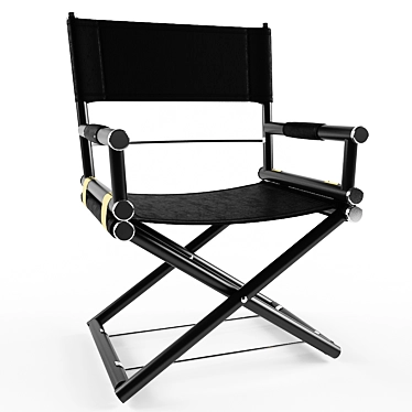 Foldable Director Chair 3D model image 1 