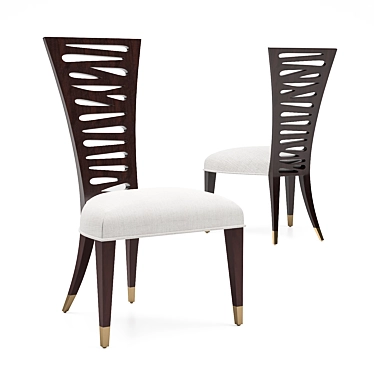 Luxurious Rimini Chair by Christopher Guy 3D model image 1 