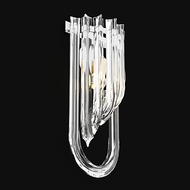 Elegant Eichholtz Greco Wall Lamp 3D model image 1 