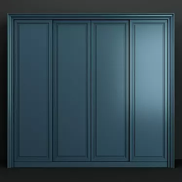 Modern storage solution with Cabinet_09 3D model image 1 