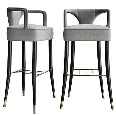 Elevate Your Bar Experience: Karoo Chair 3D model image 1 