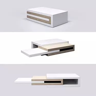 Multi-Format 3D Table Pack 3D model image 1 