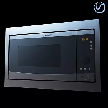 Efficient Microwave with Westinghouse Technology 3D model image 1 