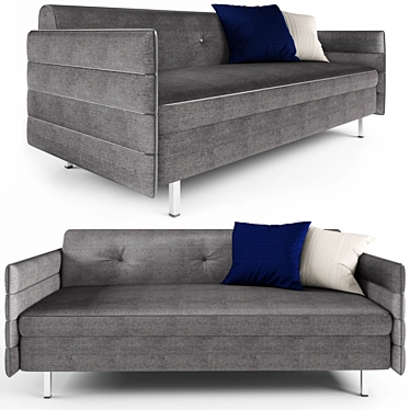 Modern and Comfy Jaey Sofa 3D model image 1 