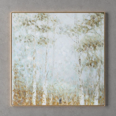 Metal Frame Collection - 1 Beautiful Painting 3D model image 1 