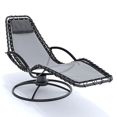 Surf Deckchair: Stylish and Comfortable 3D model image 1 