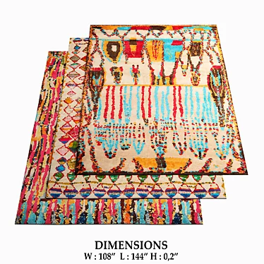 Jan Kath Lost Weave Rugs 3D model image 1 