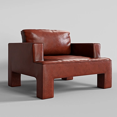 Italian Design Armchair by Laurameroni 3D model image 1 