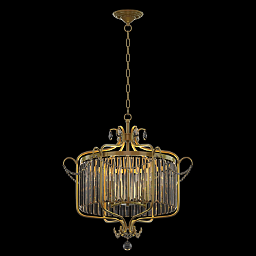 Crystal Zone Pendant Light 3D model image 1 