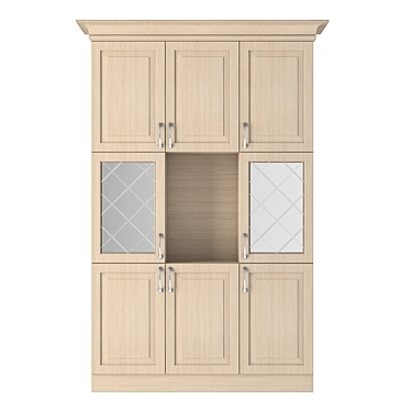 Modern V-Ray Bathroom Cabinet 3D model image 1 