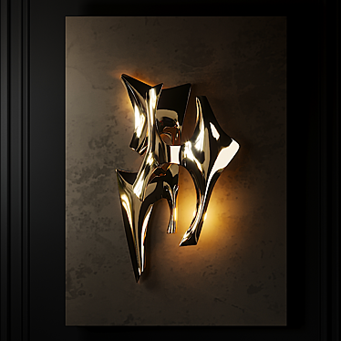  Artistic Wall Light by Fred Brouard 3D model image 1 