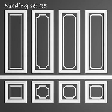 3D Max Molding Render Files 3D model image 1 