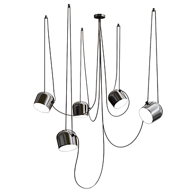 Luxury Illumination: Flos Aim's Chandelier 3D model image 1 