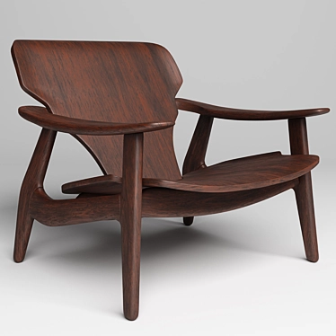  Modern Diz Chair: Rodrigues 3D model image 1 
