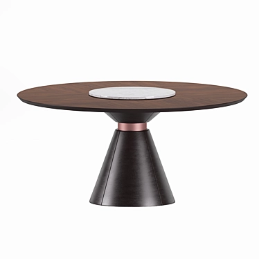 Elegance Ring Dining Table 3D model image 1 