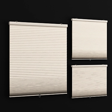 3D Roller Blinds with Vray & Corona 3D model image 1 