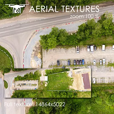 Aerial Texture for Exterior Designs 3D model image 1 