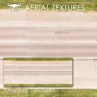 Aerial Textured Exterior for Medium to Long Range 3D model image 1 