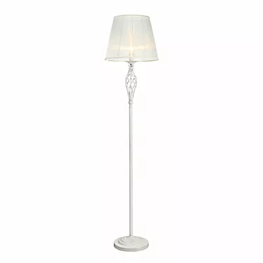 Elegant Grace Floor Lamp 3D model image 1 