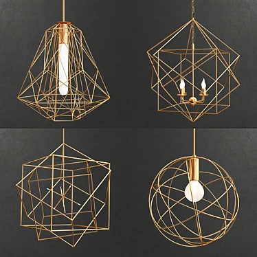 Collection of Geometric Pendants