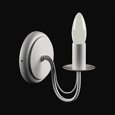 Elegant Linda Sconce: Classic Design 3D model image 1 