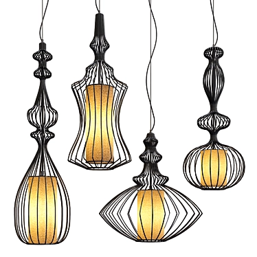 Vintage Cage Pendant Lights