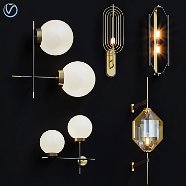 Modern wall lamps collection