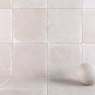 HD Multi-Texture Wall Tiles 3D model image 1 