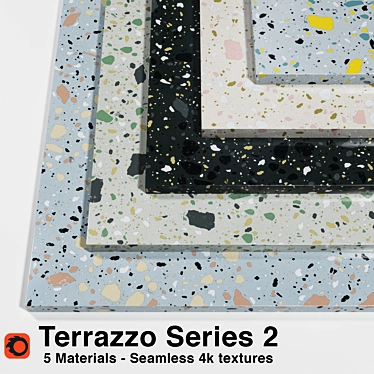 Terrazzo Texture Set (Corona Renderer) 3D model image 1 