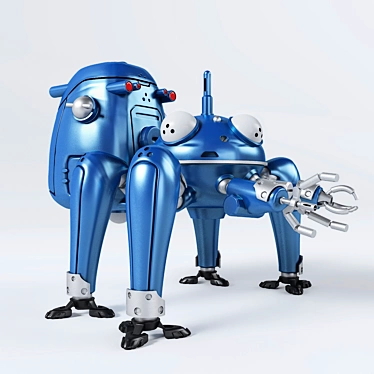 AI Walker Robot Tachikoma 3D model image 1 