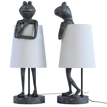 Froggy Charm Table Lamp 3D model image 1 