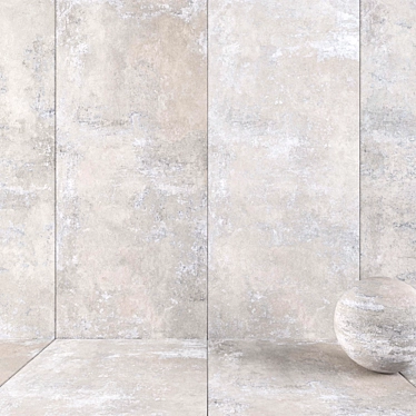 HD Multitexture Wall Tiles 3D model image 1 