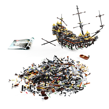  LEGO Silent Mary: Pirates' Adventure 3D model image 1 