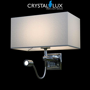 Crystal Lux Jewel AP2 Gr Pendant Light 3D model image 1 