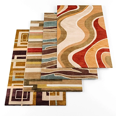 Luxe Loloi Rugs Collection 3D model image 1 