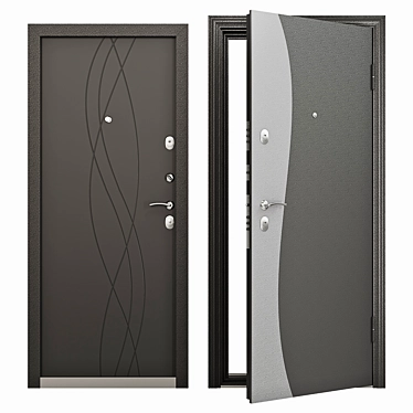 Torex Delta-100 SP-8G Entrance Door 3D model image 1 