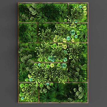 Space-Saving Vertical Gardening Solution 3D model image 1 