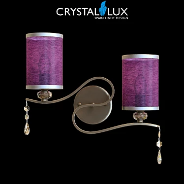 Elisa AP2 Crystal Lux Pendant 3D model image 1 