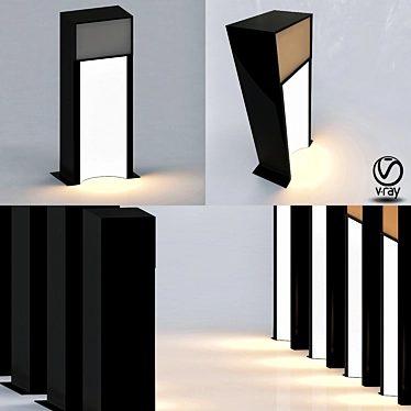 Modern Minimalist Lighting Solution 3D model image 1 