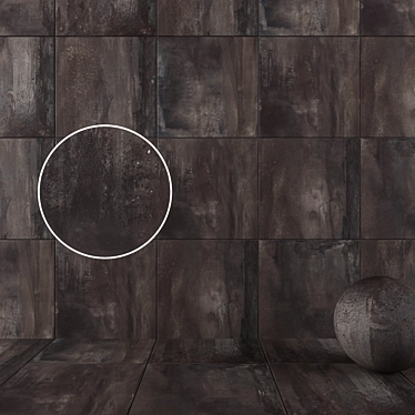 HD Multitexture Corona+Vray Wall Tiles 3D model image 1 